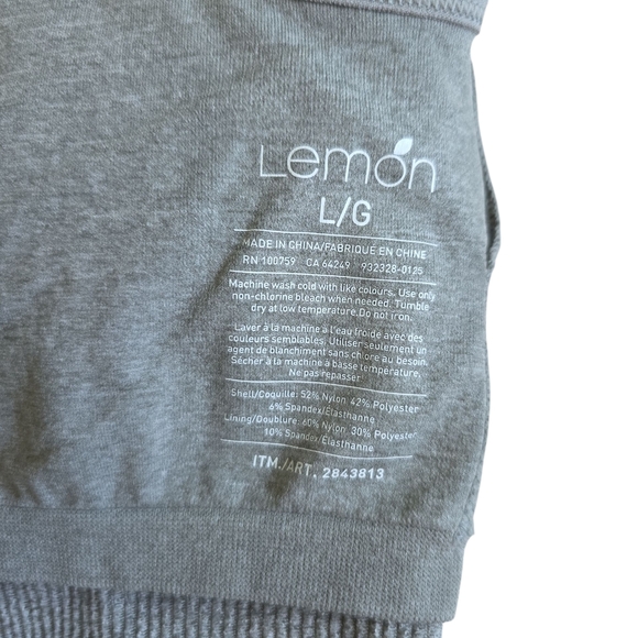 Lemon Gray Bandeau Intimates Seamless Comfort - Picture 5 of 5
